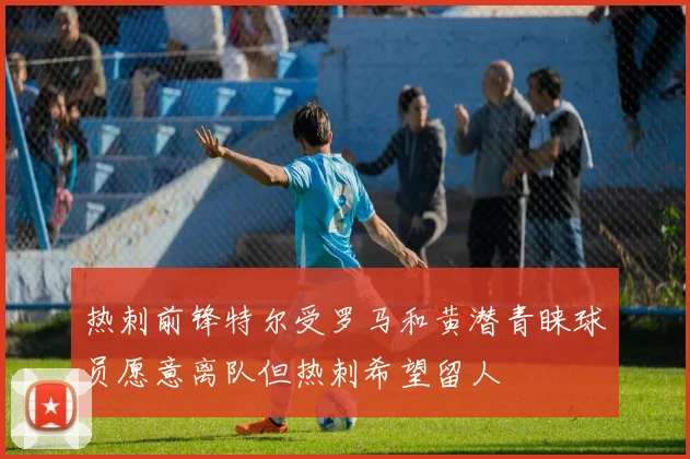 热刺前锋特尔受罗马和黄潜青睐球员愿意离队但热刺希望留人